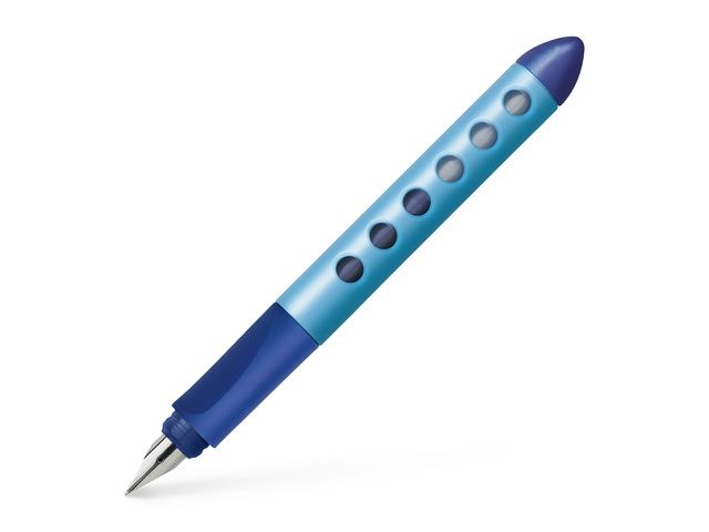 schoolvulpen Faber-Castell Scribolino RH blauw | VulpennenShop.nl