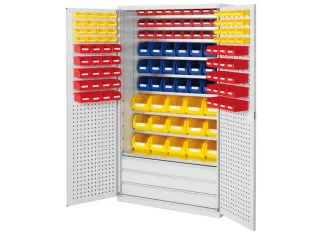 kast,m. bakken,HxBxD 1950x1130x590mm - 1