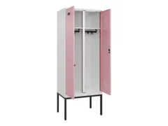 locker voor scheiding van kleding,HxBxD 2120x800x500mm,2vak