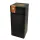Afvalbak Blackline PD 105 liter Zwart