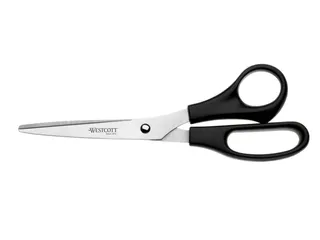 Kantoorschaar Westcott 210mm met kunststof grip rvs - 4