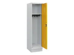 schoollocker,HxBxD 1630x400x500mm,1vak,vak B 400mm,cil.-slot,sokkel