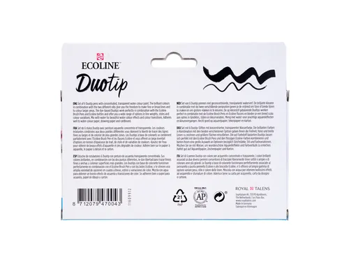 Duotip Talens Ecoline set à 6 stuks botanisch