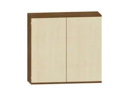 kantoorkast,HxBxD 1150x1200x430mm,decor romp noten,decor front esdoorn