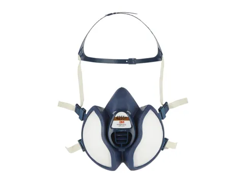 3M 4255+ halfgelaatsmasker, FFA2P3 R D, met geïntegreerde filters, pe