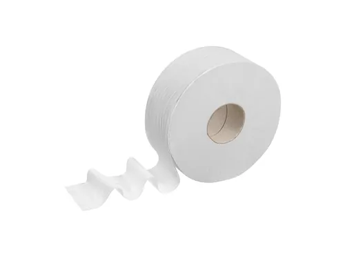 Hostess 8613 Toiletpapier Jumbo 1-laags Wit