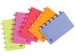 Trendy notitiboekje, ft A6, 120 pages, PP, quadrillé 5 mm, couleurs a