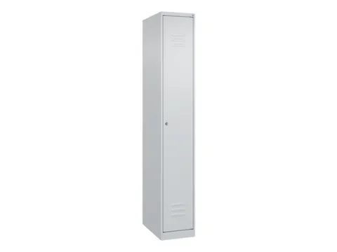 locker,HxBxD 1850x300x500mm,1vak,vak B 300mm,cil.-slot,staand op vloer