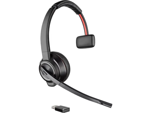 Poly Savi 8210-M Office DECT 1880-1900 MHz Single Ear Headset