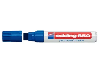 Viltstift edding 850 blok 5-16mm blauw - 1