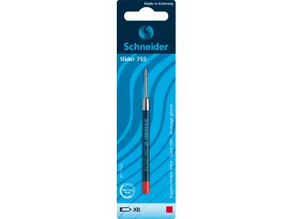 Vulling Schneider Slider 755 XB blister rood - 2