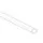 Thermische Krimpkous 4.5mm - WIT - 50 Stuks