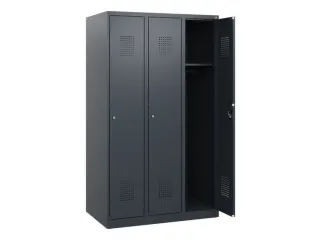 schoollocker,HxBxD 1530x900x500mm,3vak,vak B 300mm,cil.-slot - 1
