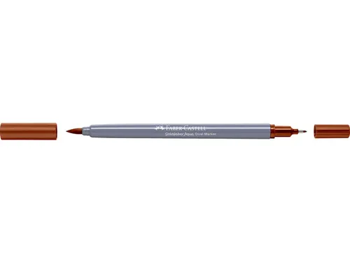 Duo aquarelmarker Goldfaber 187 gebrande oker