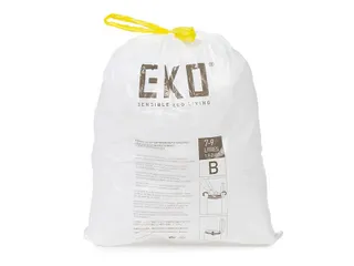 EKO afvalzak type B 7 - 9 liter Doos 6 x 25 zakken - 2