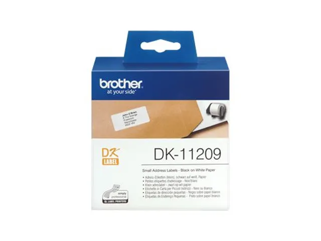 Etiket Brother DK-11209 29x62mm klein adres 800stuks