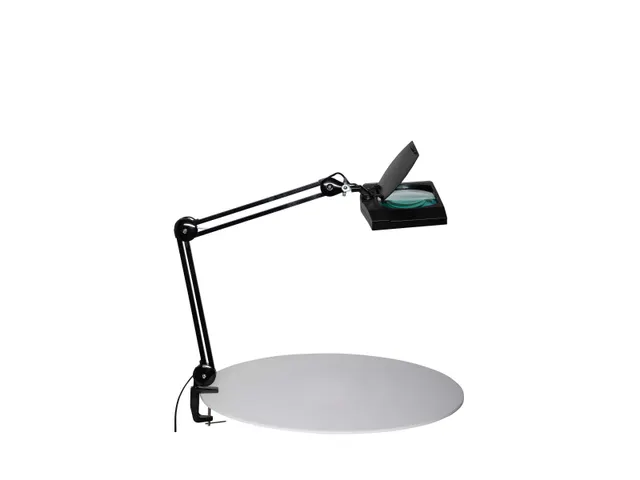 Loeplamp LED MAULvitrum Zwart met tafeklem