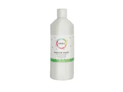 Plakkaatverf Qrea wit 500ml