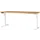 Elektrisch ihv bureau,HxBxD 720-1200x1800x800mm,blad Navarra-eiken