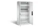acculaadkast 1950x930x500mm 5stekkerdozen 230V cil.-slot front RAL7035