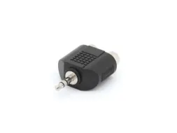 Dubbele RCA Vrouwelijk Naar Mannelijke 3.5mm Stereo Jack