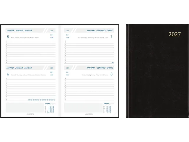 Folio FA111 Balacron assorti kleuren 2dagen/1pagina 2026
