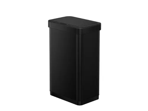 Afvalbak EcoNova Sensor Bin 50 liter Mat Zwart
