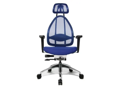 Topstar Bureaustoel Open Base + Art OPEN ART 10 Hoofdsteun Blauw
