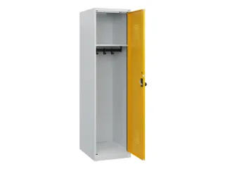 schoollocker,HxBxD 1530x400x500mm,1vak,vak B 400mm,draaigrendel - 1