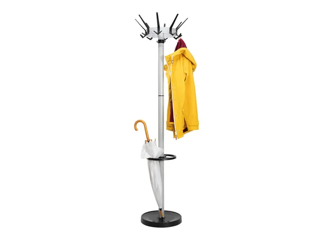 Kapstok MAUL Caligo staand zilver