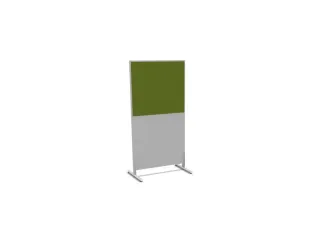 scheidingswand,HxB 1545x800mm,MP-lichtgrijs,BN7048-groen - 2