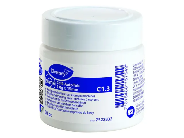 Reinigingstabletten Suma Cafe C1.3 60 stuks