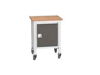 werkbank,verrijdbaar,HxBxD 930x700x600mm,multiplexblad - 1