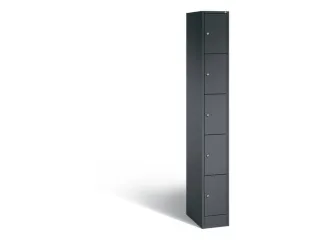 lockerkast,HxBxD 1950x240x480mm,romp RAL7021,front RDS1108060 - 1