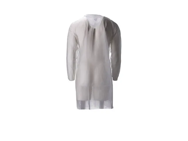 CMT pp non woven bezoekersjas Wit Maat XXXL light weight 100 Stuks