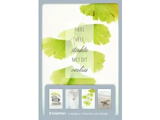 Hallmark Wenskaarten Sterkte met dit verlies 8 Stuks Assorti - 2