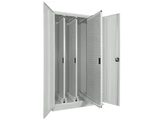 verticale kast cil.slot HxBxD 1950x1000x600mm RAL7035 front RAL7035 - 1