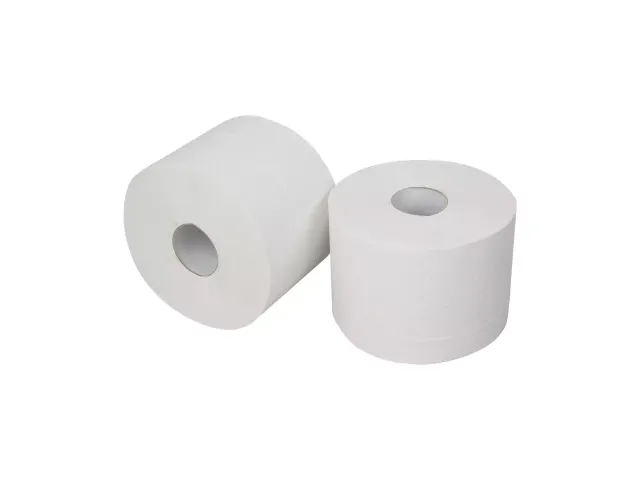Toiletpapier Euro Compact (zonder dop) recycled wit 2-laags 24 Rol
