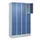 lockerkast,HxBxD 1950x1200x500mm,4x3vakken,vak B 300mm,cil.-slot