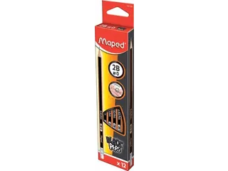 potlood Black'Peps 2B, met gum - 2