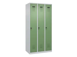 locker voor scheiding van kleding,HxBxD 1850x900x500mm,3vak - 2