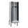 locker met bank,voor scheiding van kleding,HxBxD 2120x600x815mm,2vak