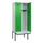 locker met bank,HxBxD 2120x800x815mm,2vak,vak B 400mm,cilinderslot