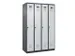 locker voor scheiding van kleding,HxBxD 1850x1200x500mm,4vak