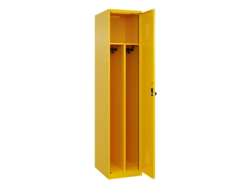 locker voor scheiding van kleding,HxBxD 1850x400x500mm,1vak