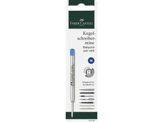 Vulling Faber-Castell Hexo balpen, M, Blauw op blisterkaart - 1
