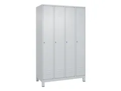 locker voor scheiding van kleding,HxBxD 1950x1200x500mm,4vak