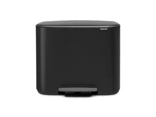 Bo Pedaalemmer 3x11 liter Brabantia Mat Zwart - 3