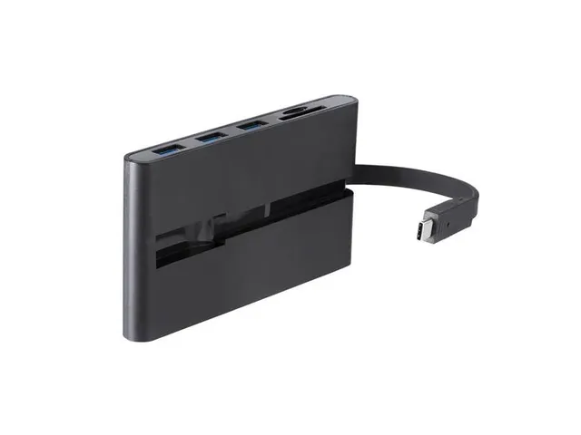Usb-c Adapter Met Hdmi En Vga 3x Usb 3.0 Sd/micro Sd