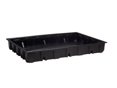 PE-palletopzetbak,v. kleinemballage,opvangvol. 140l